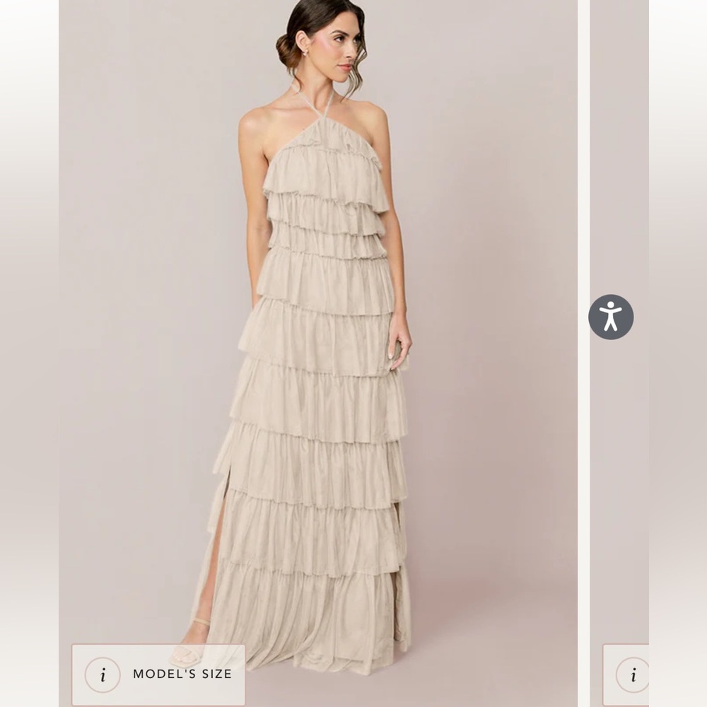 Revelry Carrie Tulle Bridesmaid Dress